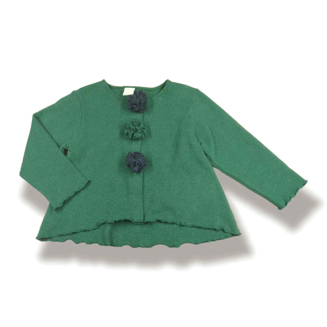 maglia aperta caldo cotone bambina - Kid's Company - childrens clothes