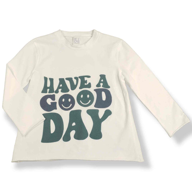 t.shirt jersey good day bambina - Kid's Company - abbigliamento infantile