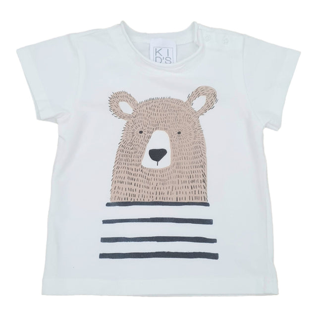 t.shirt stampa orso neonato e baby - Kid's Company - children clothes