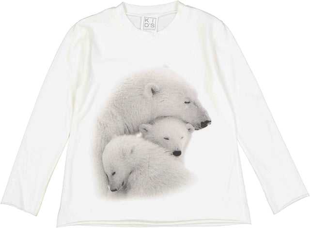 t.shirt orsi polari bambina - Kid's Company - abbigliamento bimbi