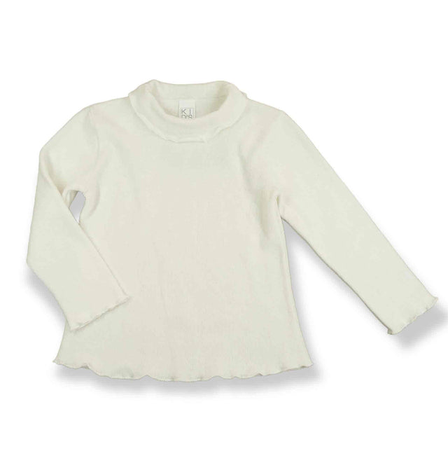 maglia a lupetto caldo cotone bambina - Kid's Company - abbigliameto neonato e bambino