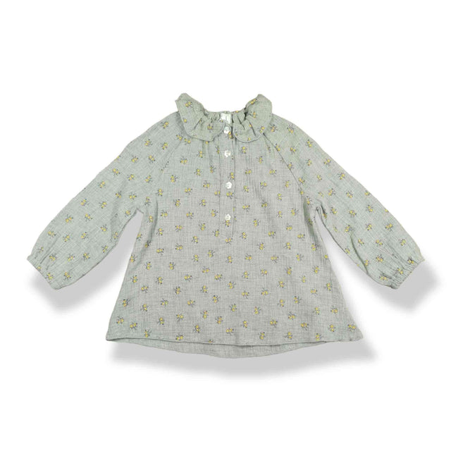 camicia fiorellini bambina - Kid's Company - kids clothes