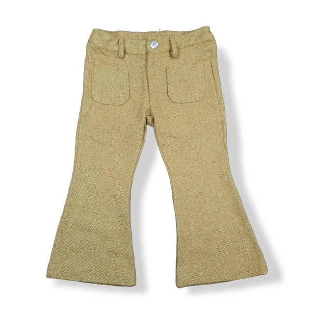 pantalone a zampa spigato bambina - Kid's Company - negozio bimbi