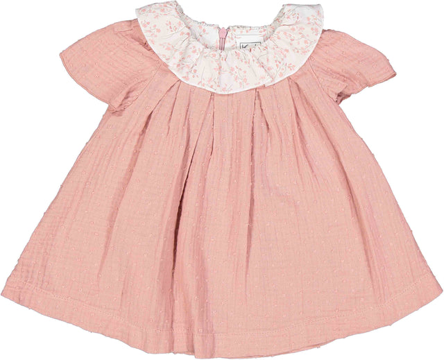abito plumeties rosa neonata e baby - Kid's Company - abiti per bambini