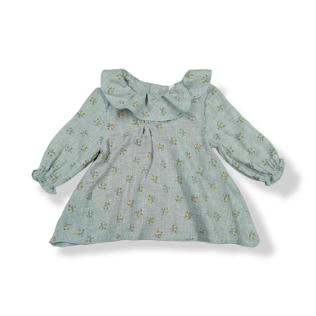 blusa in doppia garza stampata a fiori neonata e baby - Kid's Company - abbigliamento 0 16
