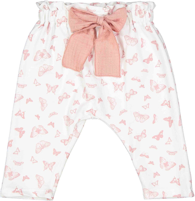 pantalone felpa farfalle neonata e baby - Kid's Company - abiti per infanzia