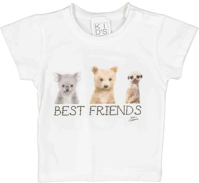 t.shirt stampa best friends neonato e baby - Kid's Company - abbigliameto neonato e bambino