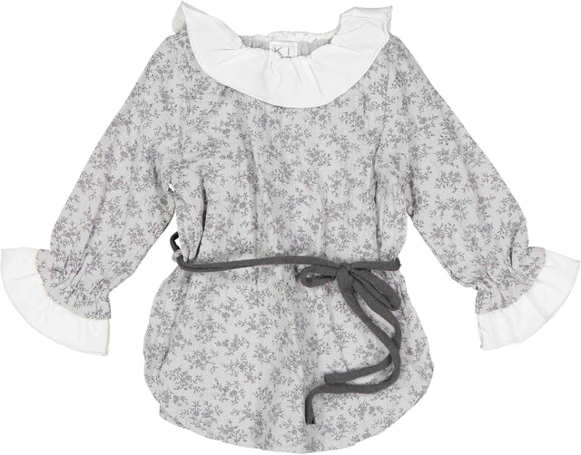 blusa colletto arricciato bambina - Kid's Company - baby clothes