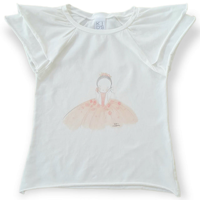 t.shirt ballerina bambina - Kid's Company - abbigliamento bimbo