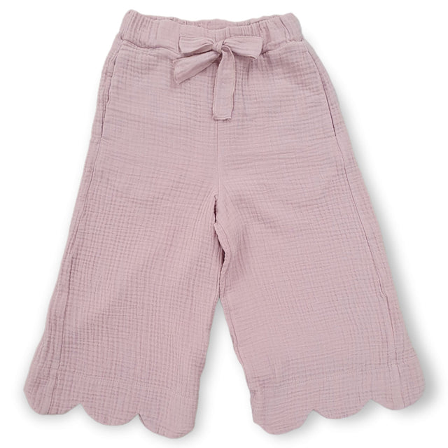 pantalone orlo petali bambina - Kid's Company - childrens clothes