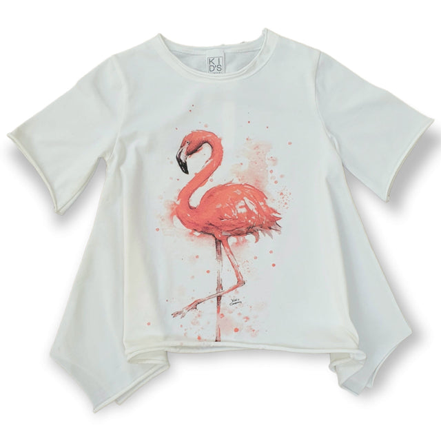t.shirt fenicottero bambina - Kid's Company - children clothes