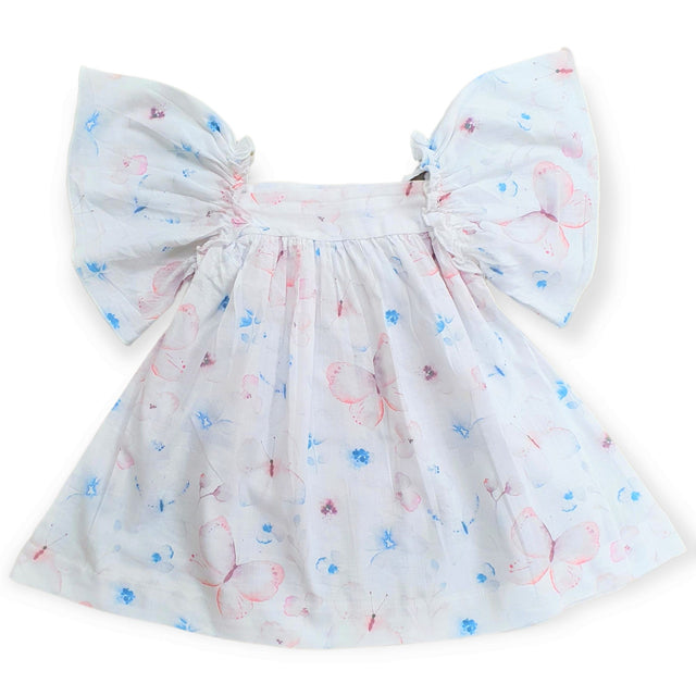 blusa fiori e farfalle bambina - Kid's Company - abbigliamento bimbi