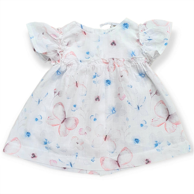 abito fiori e farfalle neonata e baby - Kid's Company - abbigliamento bimbi