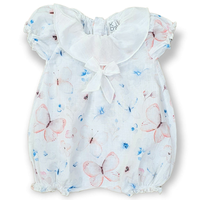 pagliaccetto fiori e farfalle neonata e baby - Kid's Company - abbigliamento 0 16