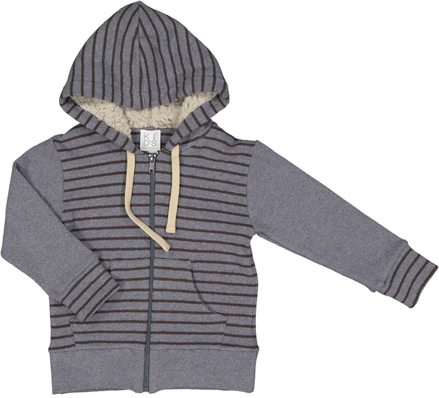 maglia zip rigato bambino - Kid's Company - baby clothes