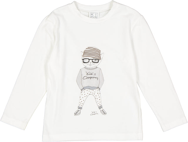 t.shirt bimbo gatto bambino - Kid's Company - children clothes