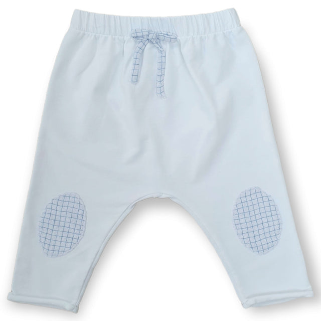 pantalone felpa toppe a quadretti neonato e baby - Kid's Company - childrens clothes